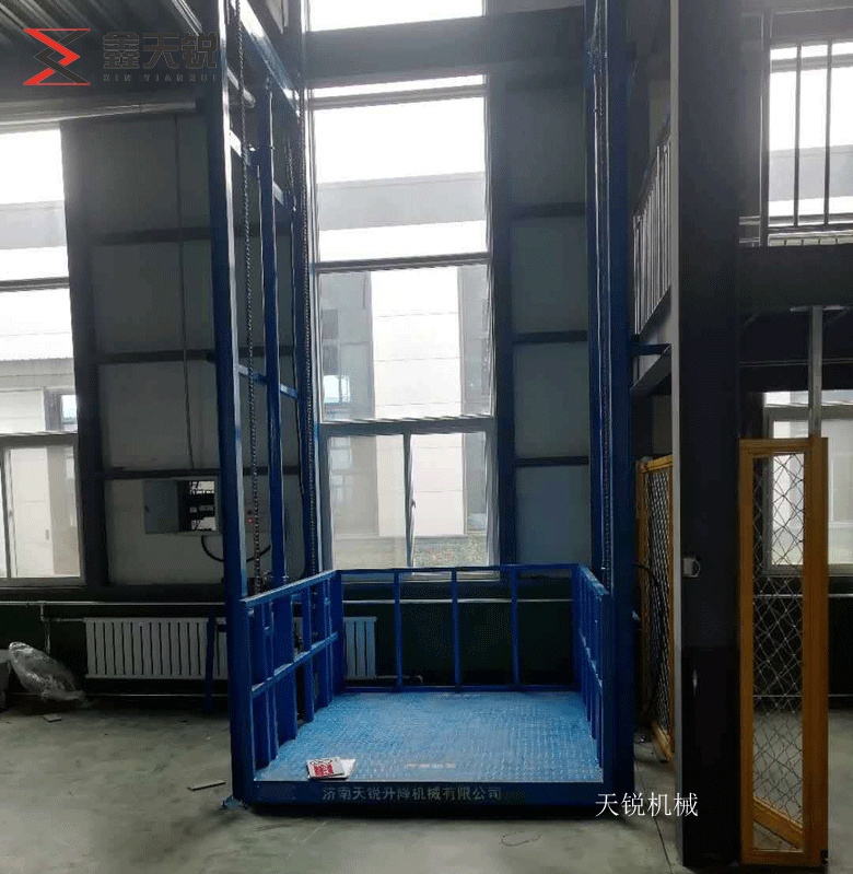 衡阳导轨式升降机验收合格
